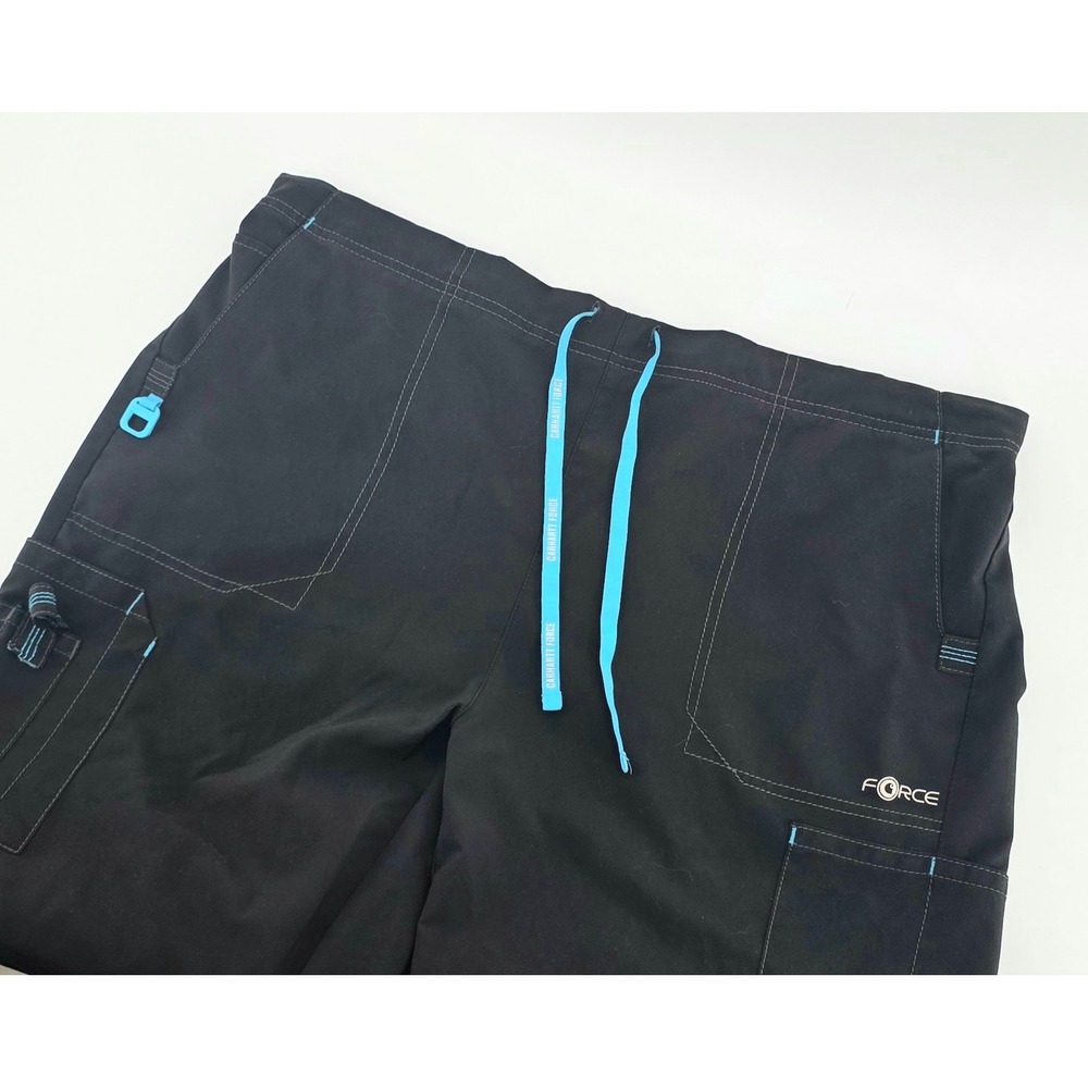 Carhartt Force Scrub Pants Size XL Regular Womens Black Utility Cargo Medical